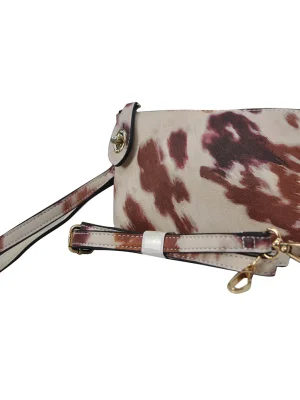 Stylish Printed Wristlet Clutch