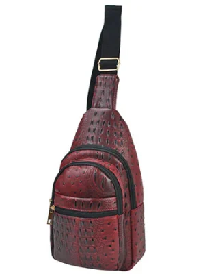 Stylish Red Crossbody Bag